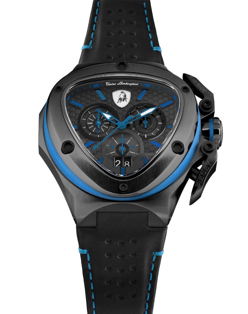 Tonino Lamborghini Spyder Quartz  Black Dial Analog Watch For Gents -  TL9XC