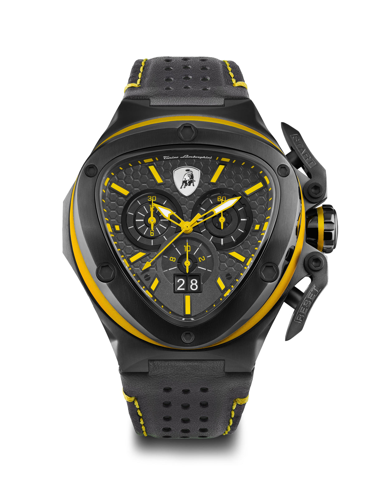 Tonino Lamborghini Spyder Quartz  Black Dial Analog Watch For Gents -  TL9XE