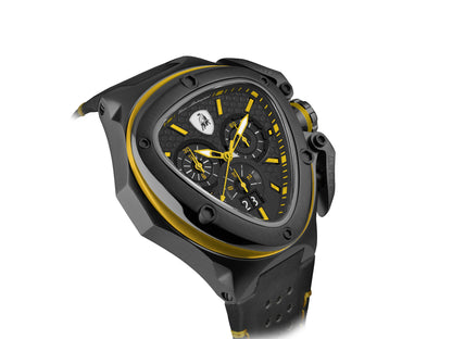 Tonino Lamborghini Spyder X Black With Embossed Honeycomb Pattern Watch For Men - TL9XE