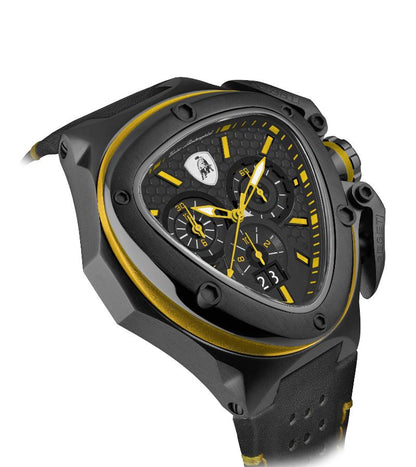 Tonino Lamborghini Spyder Quartz  Black Dial Analog Watch For Gents -  TL9XE