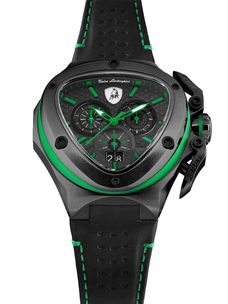 Tonino Lamborghini Spyder Quartz  Black Dial Analog Watch For Gents -  TL9XF