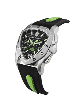"Tonino Lamborghini New Spyder Black With  Superluminova on hours & minute hands Dial  Watch For Men - TLF-A13-3"