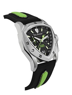 "Tonino Lamborghini New Spyder Black With  Superluminova on hours & minute hands Dial  Watch For Men - TLF-A13-3"