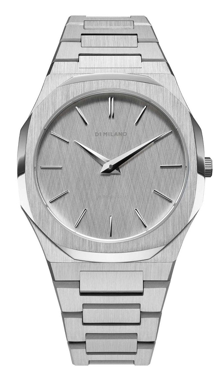 D1 Milano White Dial Analogue Watch For Gents - UTBJ23