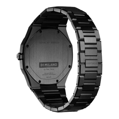 D1 Milano Ultra Thin Dial Black Watch for Gents - UTBJ31