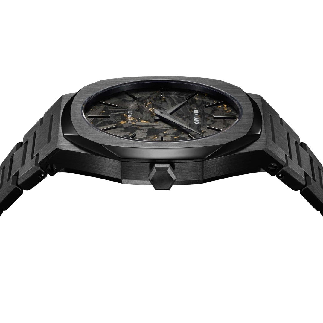 D1 Milano Ultra Thin Dial Black Watch for Gents - UTBJ31