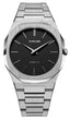 D1 Milano ULTRA THIN Black Dial Quartz Analog Watch - For Gents UTBJ40