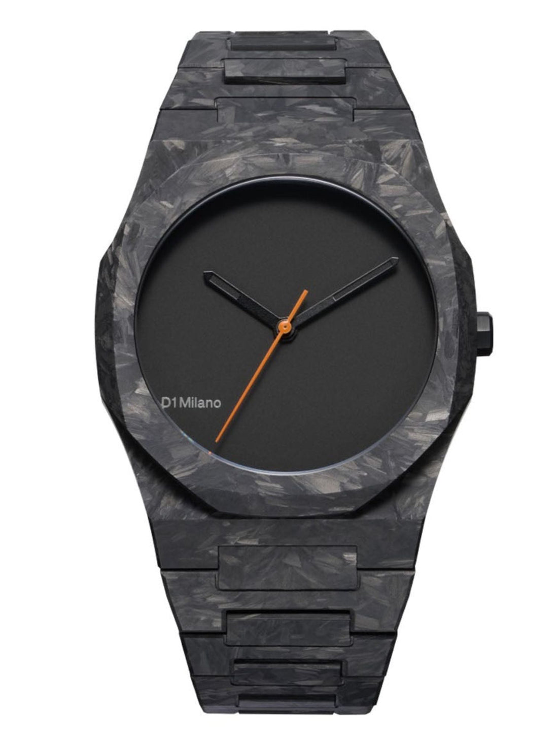 D1 Milano CARBONIO Black Dial Quartz Analog Watch - For Gents CRBJ01