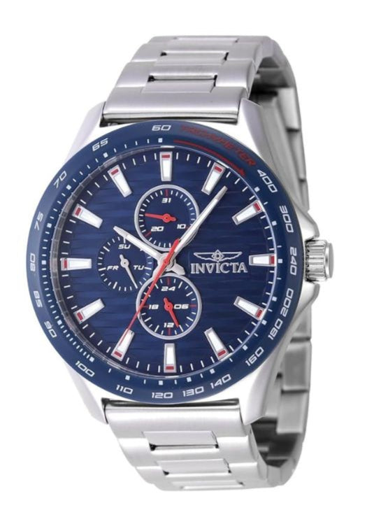 Invicta Stainless Steel Analogue Blue Dial Mens Watch-47551