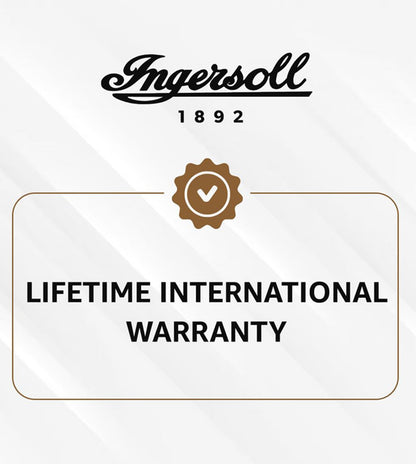 Ingersoll The Jazz Automatic Silver Dial With Lifetime Warrenty Analog Watch - For Gents...more
