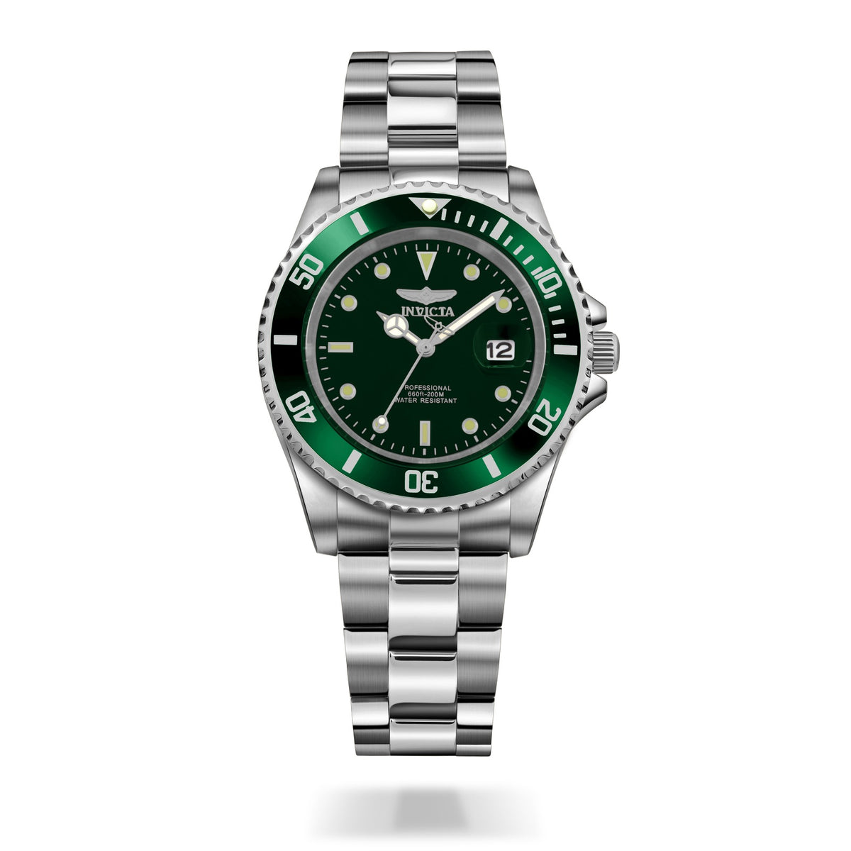 Invicta Pro Diver Green Dial Analog Watch for Men 47355
