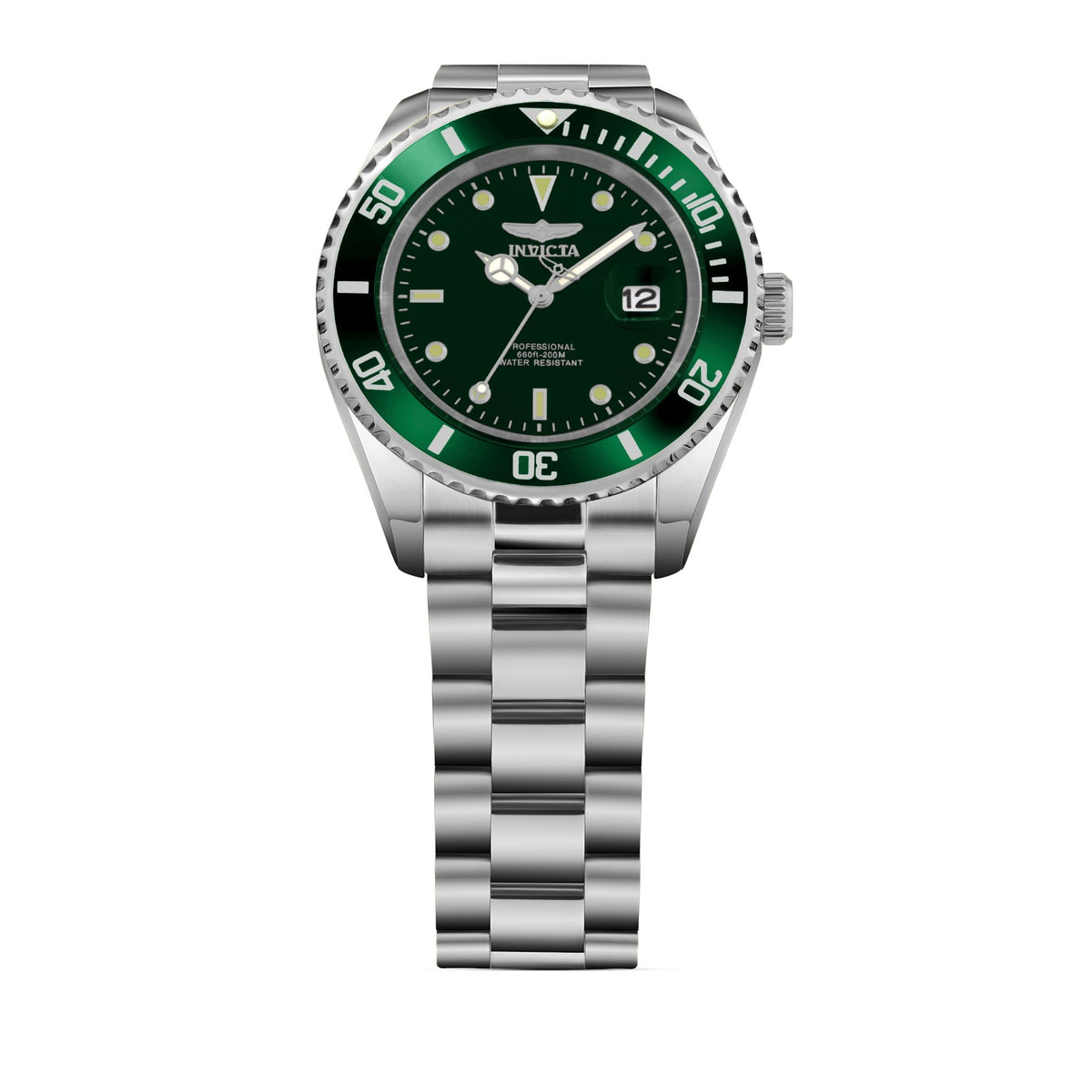Invicta Pro Diver Green Dial Analog Watch for Men 47355