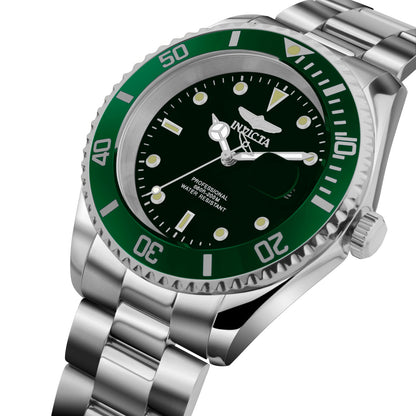 Invicta Pro Diver Green Dial Analog Watch for Men 47355