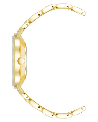 Nine West Gold Dial Analog Watch For -  Ladies NW-2226CHGP