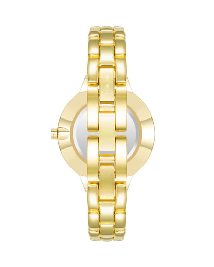 Nine West Gold Dial Analog Watch For -  Ladies NW-2226CHGP