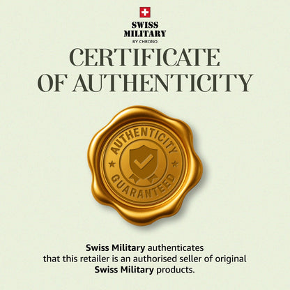 Swiss Military by Chrono Swiss Made Silver Dial Analog Watch for Ladies - SM30201.05