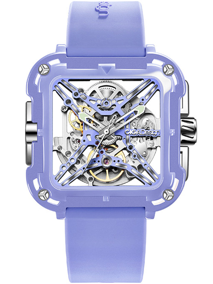 CIGA DESIGN Automatic Skeleton Watch for Ladies - X012-PP02-W5PL