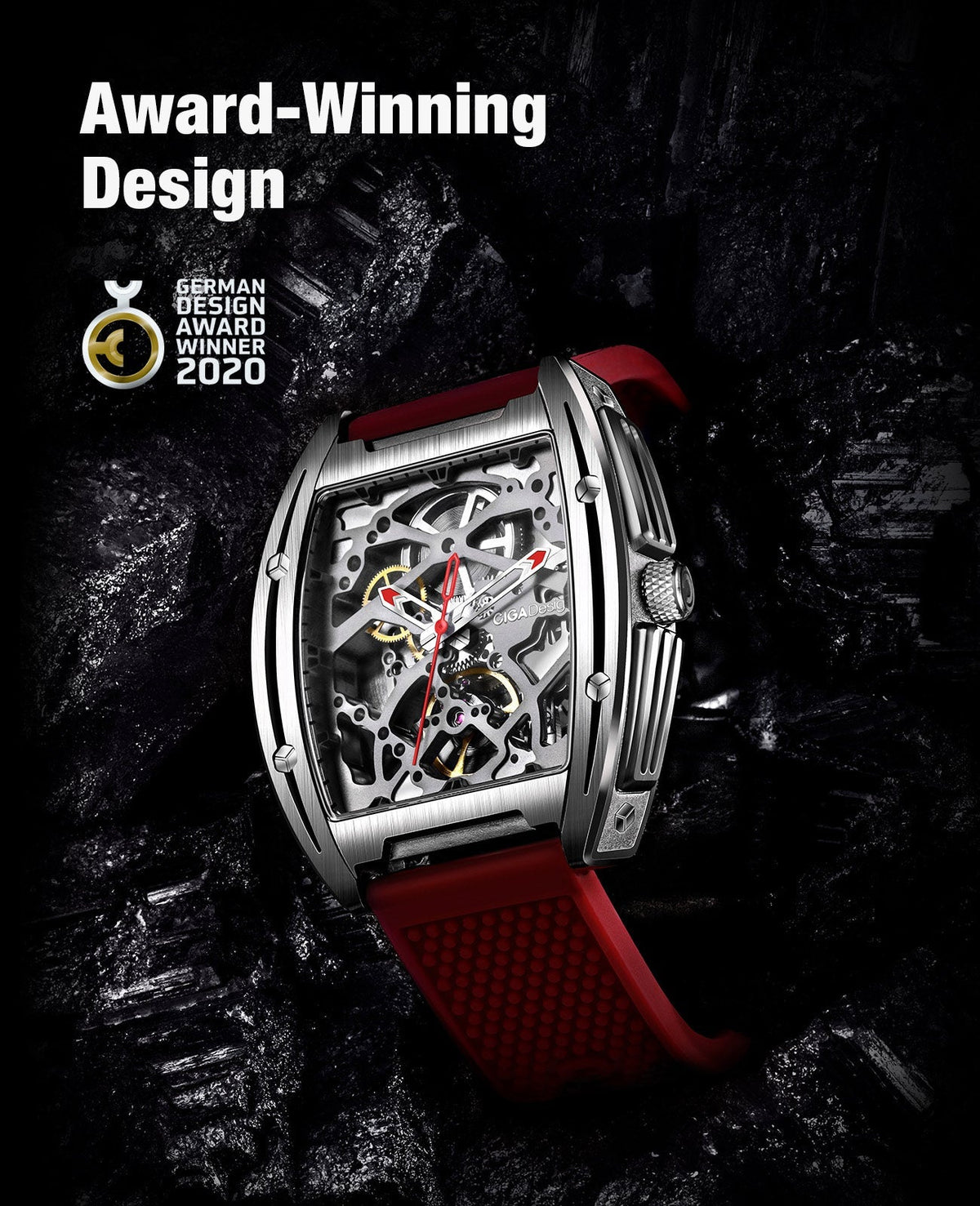 CIGA DESIGN Z Series Edge Automatic Watch for Gents - Z031-SISI-W15RE