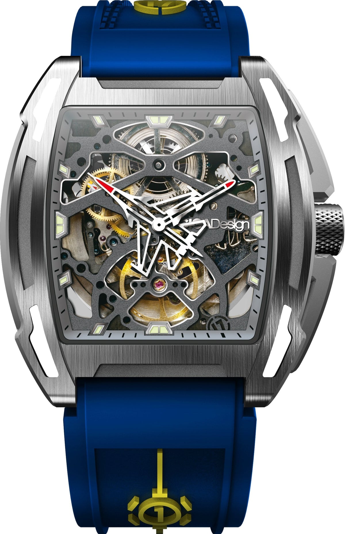 CIGA DESIGN Aircraft Carrier Automatic Watch for Gents - Z061-IPTI-W5BU