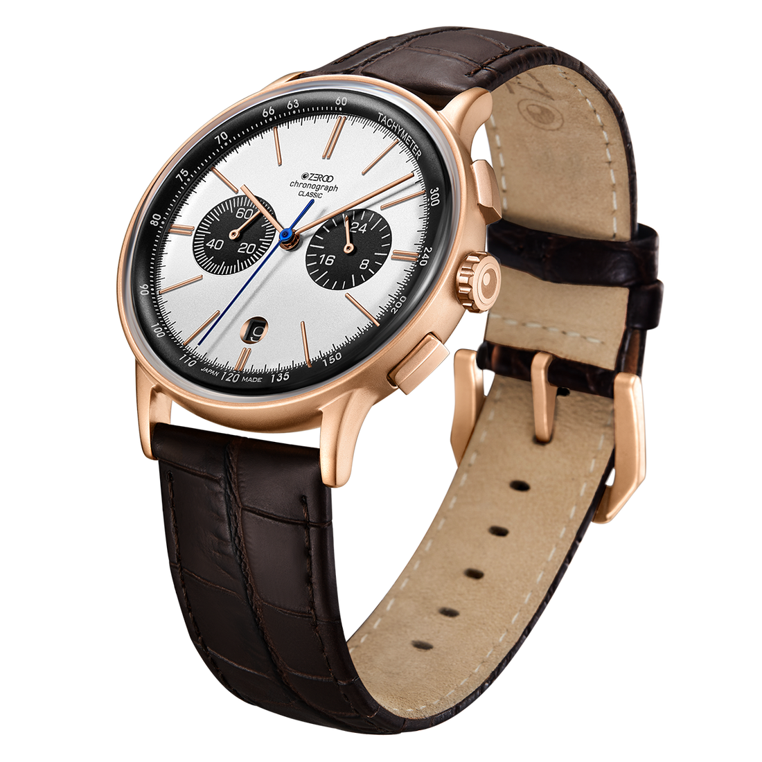 ZEROO C2 THE VIRGO CLASSIC MOONPHASEQUARTZ WATCH FOR MEN - ZC003RWB