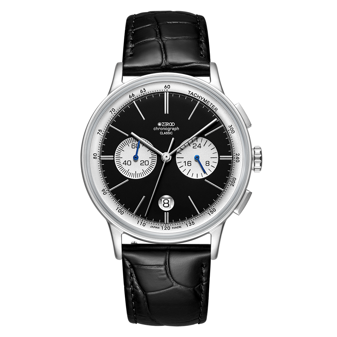 ZEROO C2 THE VIRGO CLASSIC MOONPHASEQUARTZ WATCH FOR MEN - ZC003SBW