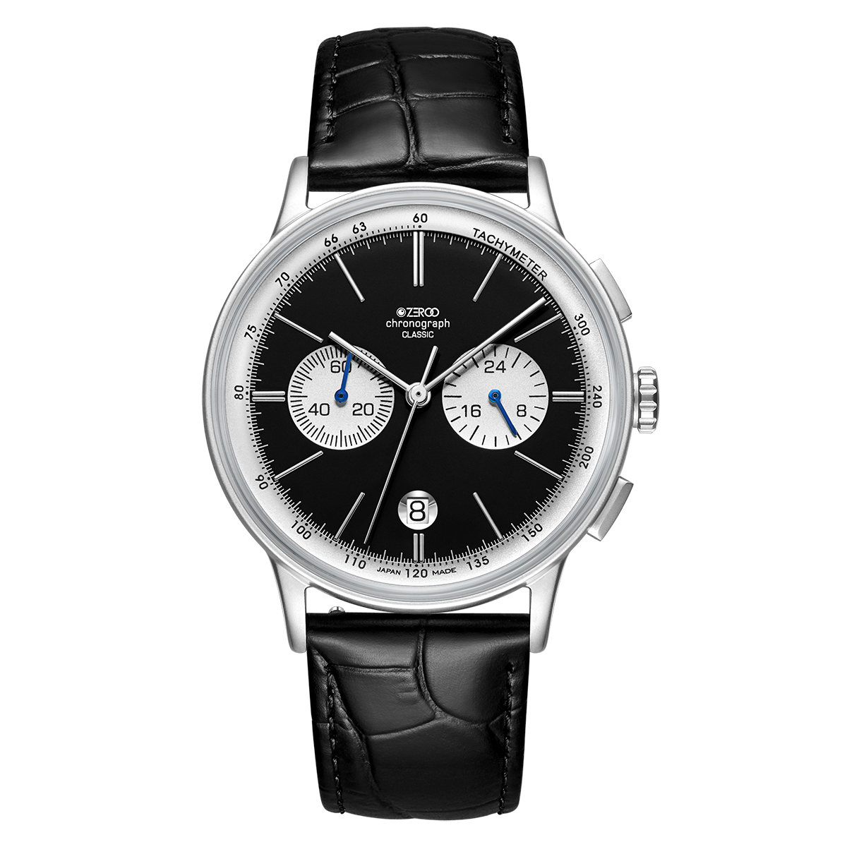 ZEROO C2 THE VIRGO CLASSIC MOONPHASEQUARTZ WATCH FOR GENTS - ZC003SBW