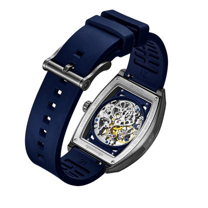 ZEROO M1 THE AURIGA SKELETON MECHANICAL AUTOMATIC WATCH FOR GENTS - ZM001BBL