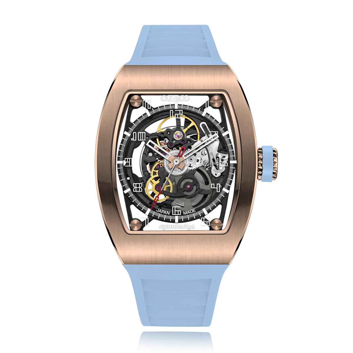 ZEROO M2 THE SUBARU SKELETON MECHANICAL AUTOMATICAUTOMATIC WATCH FOR GENTS - ZM002RLB
