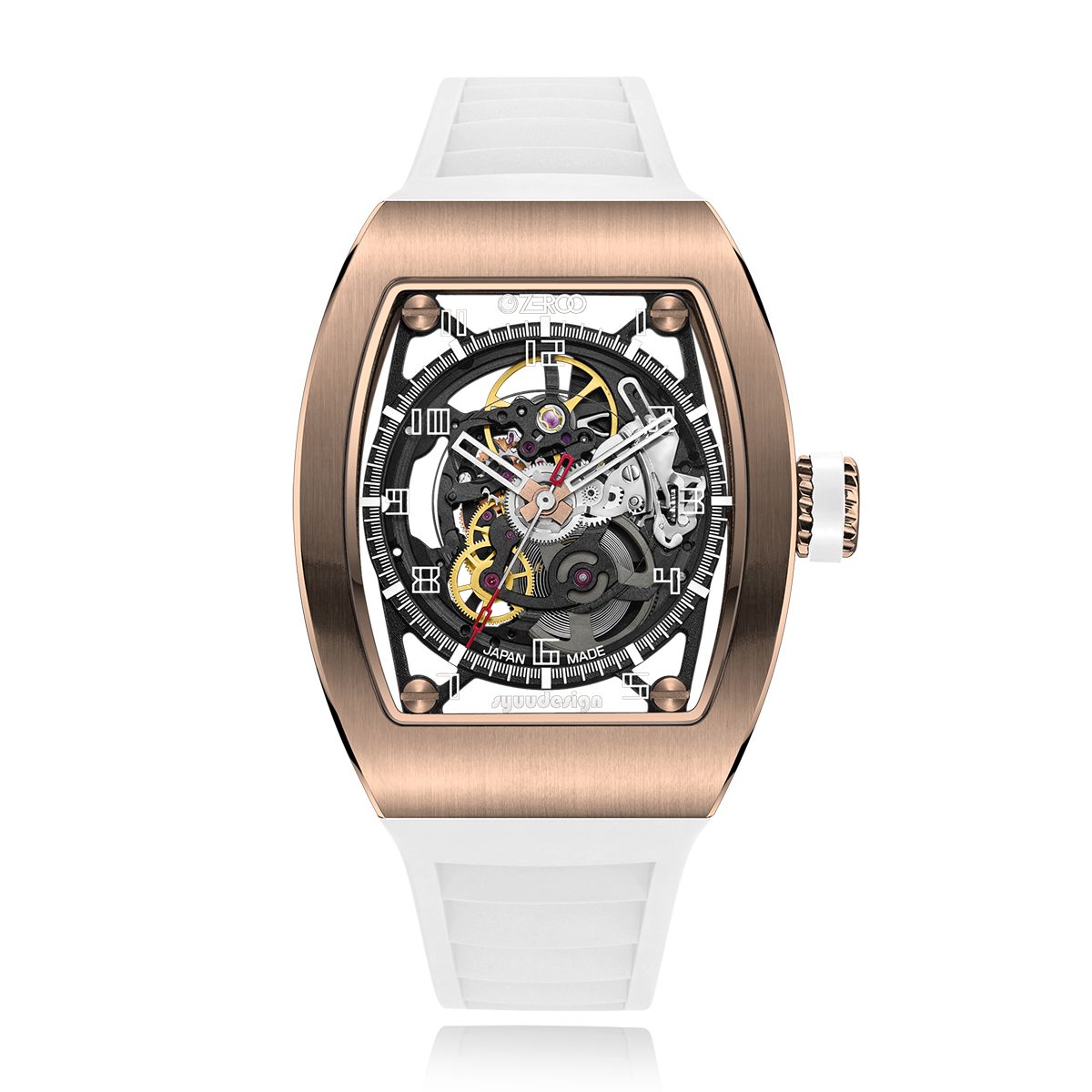 ZEROO M2 THE SUBARU SKELETON MECHANICAL AUTOMATICAUTOMATIC WATCH FOR GENTS - ZM002RWH