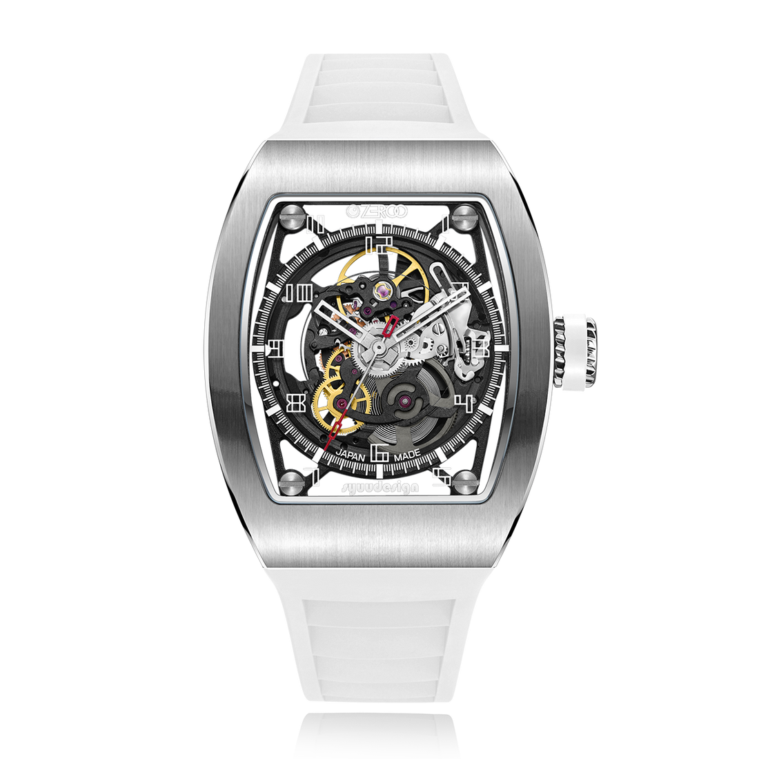 ZEROO M2 THE SUBARU SKELETON MECHANICAL AUTOMATICAUTOMATIC WATCH FOR MEN - ZM002SWH