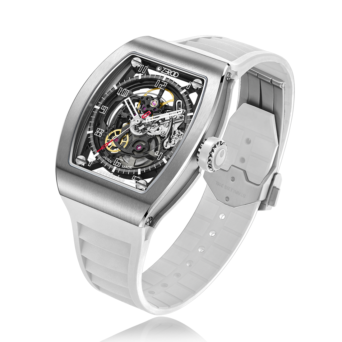 ZEROO M2 THE SUBARU SKELETON MECHANICAL AUTOMATICAUTOMATIC WATCH FOR MEN - ZM002SWH