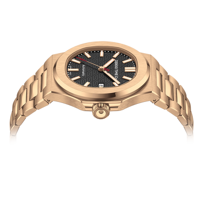 ZEROO M3 THE LYRA CLASSICAUTOMATIC WATCH FOR GENTS - ZM003CRBK