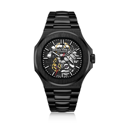ZEROO M3 THE LYRA SKELETON MECHANICAL AUTOMATICAUTOMATIC WATCH FOR GENTS - ZM003SBBK