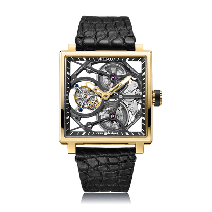 ZEROO T1 THE ARCHER
FULL SKELETON TOURBILLONMANUAL TOURBILLON WATCH FOR GENTS - ZT002GBK