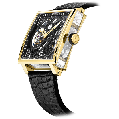 ZEROO T1 THE ARCHER
FULL SKELETON TOURBILLONMANUAL TOURBILLON WATCH FOR GENTS - ZT002GBK