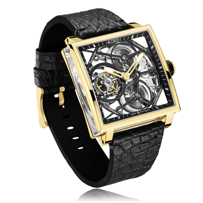 ZEROO T1 THE ARCHER
FULL SKELETON TOURBILLONMANUAL TOURBILLON WATCH FOR GENTS - ZT002GBK