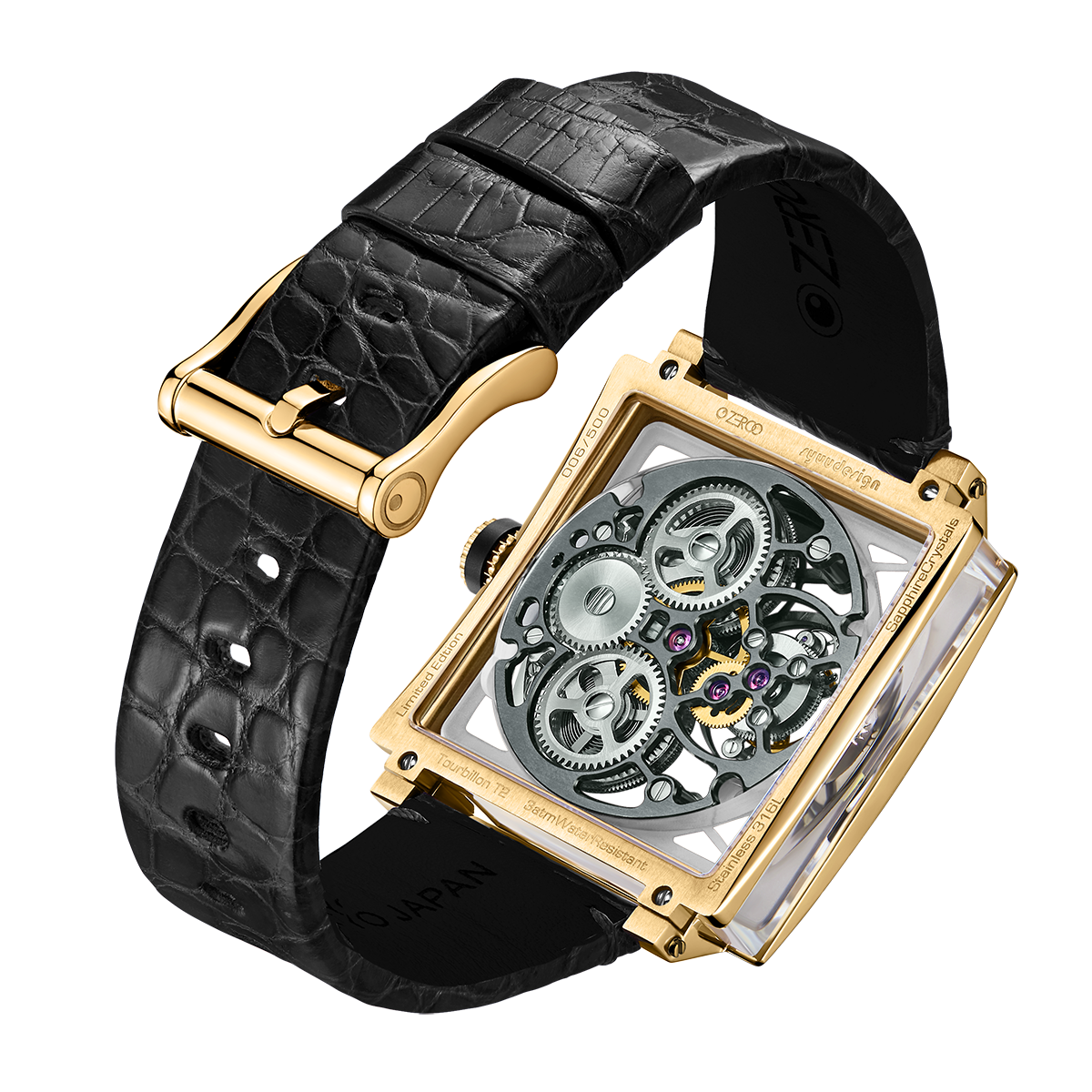 ZEROO T1 THE ARCHER
FULL SKELETON TOURBILLONMANUAL TOURBILLON WATCH FOR GENTS - ZT002GBK