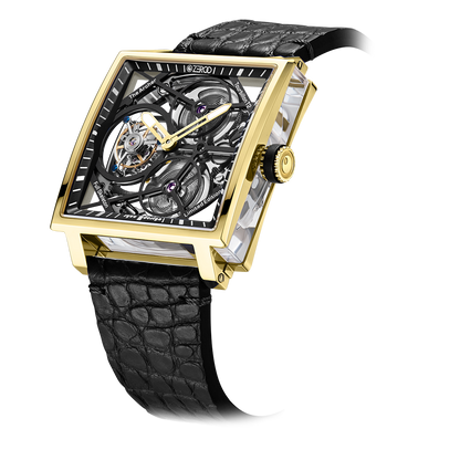 ZEROO T1 THE ARCHER
FULL SKELETON TOURBILLONMANUAL TOURBILLON WATCH FOR GENTS - ZT002GBK