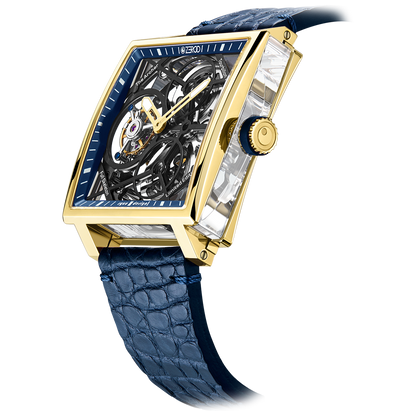 ZEROO T1 THE ARCHER FULL SKELETON TOURBILLONMANUAL TOURBILLON WATCH FOR GENTS - ZT002GBL