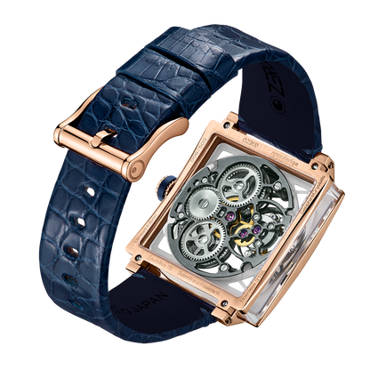 ZEROO T1 THE ARCHER FULL SKELETON TOURBILLONMANUAL TOURBILLON WATCH FOR GENTS - ZT002RBL