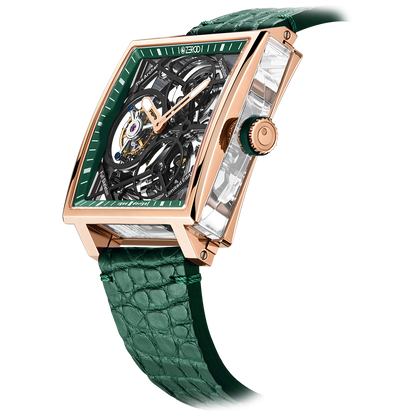 ZEROO T1 THE ARCHER FULL SKELETON TOURBILLONMANUAL TOURBILLON WATCH FOR GENTS - ZT002RGR