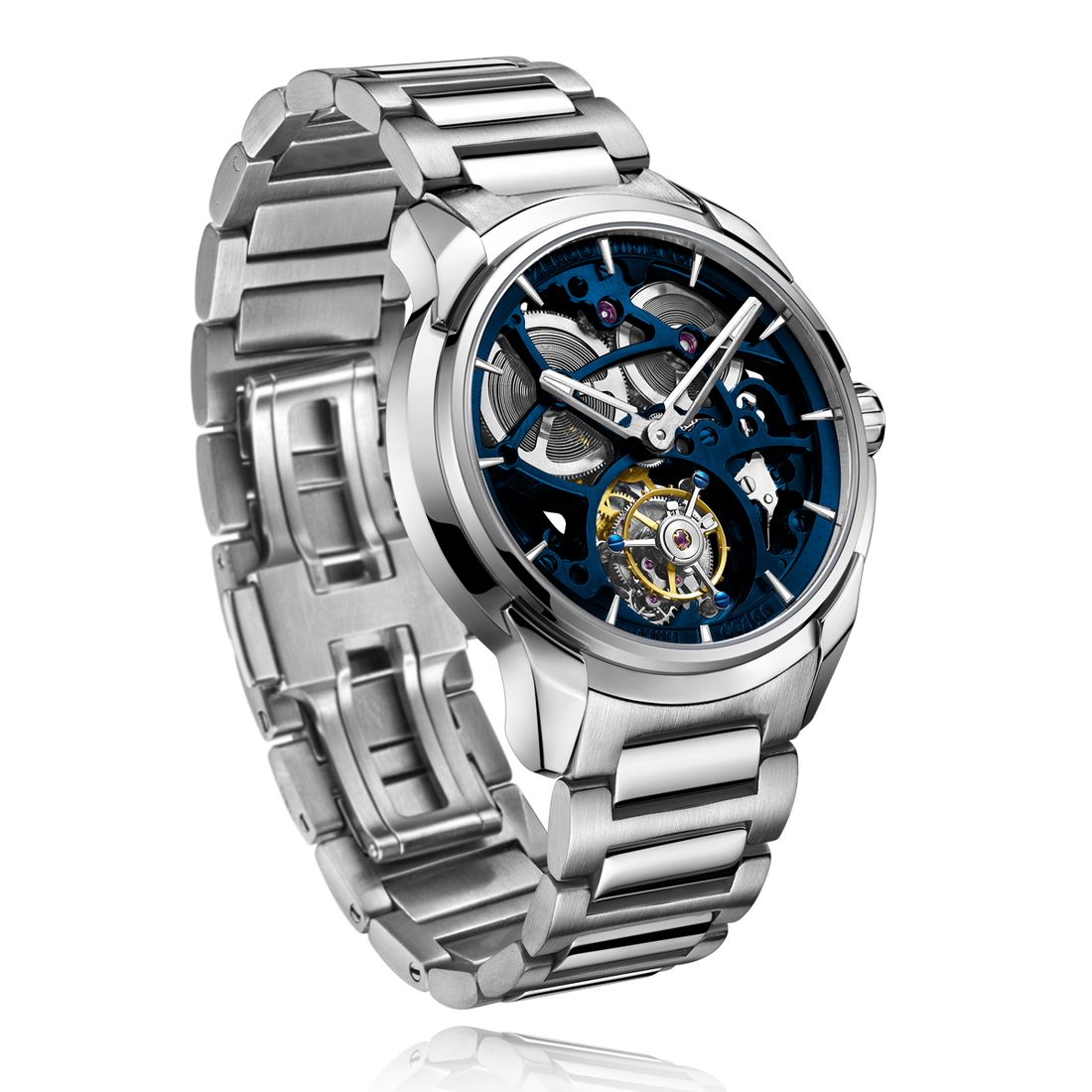 ZEROO T3 THE LEO AUTOMATIC SKELETON TOURBILLONAUTOMATIC TOURBILLON WATCH FOR MEN - ZT003SBL