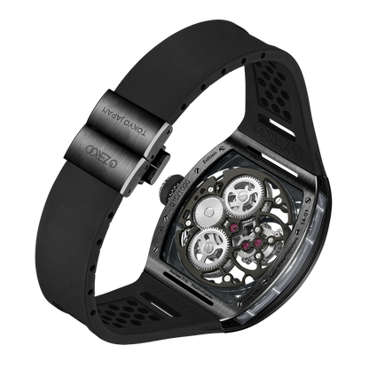 ZEROO T4-01 THE ARCHER FULL SKELETON TOURBILLON  Watch For Gents - ZT004-01BBK