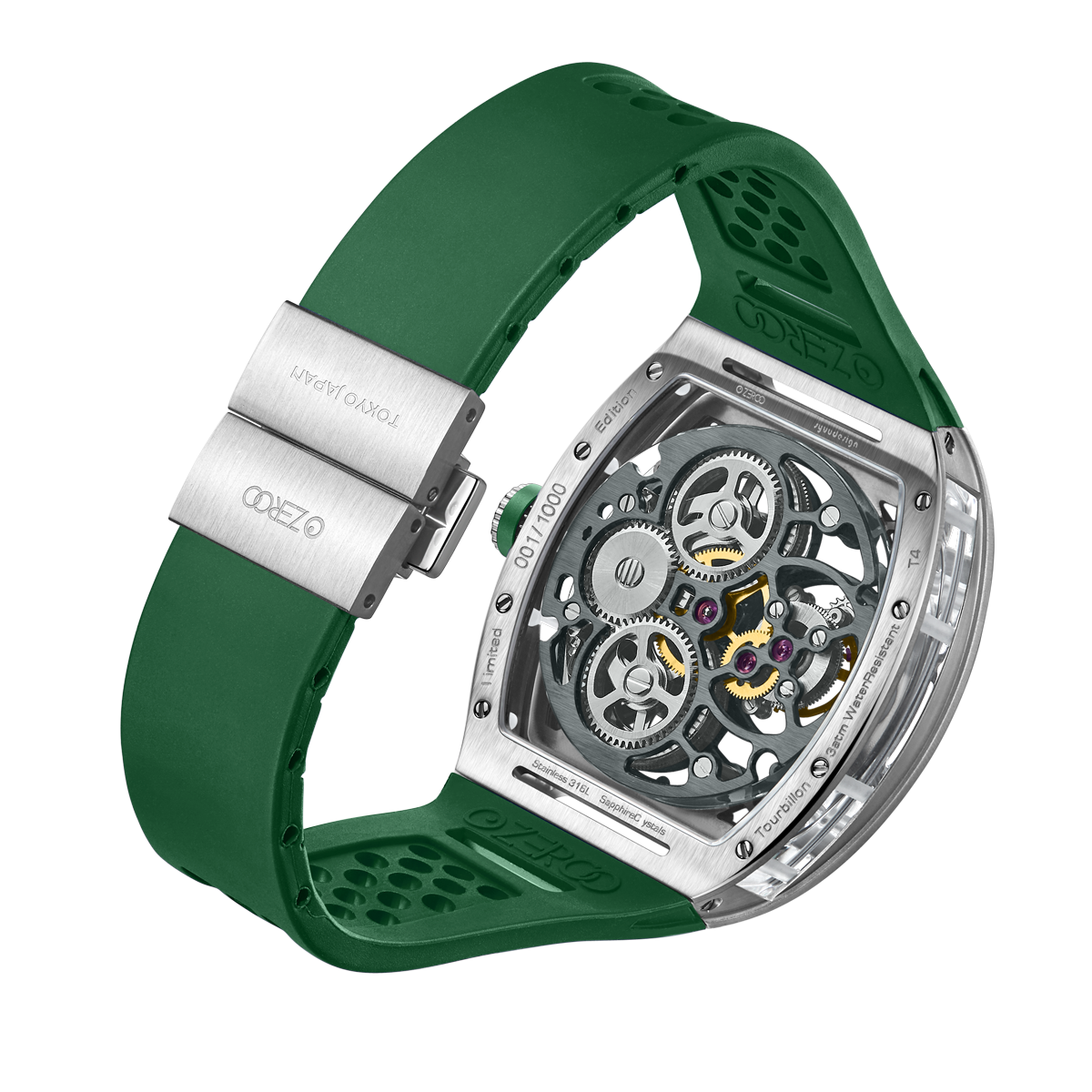 ZEROO T4 THE ARCHER
FULL SKELETON TOURBILLONMANUAL TOURBILLON WATCH FOR GENTS - ZT004SGR