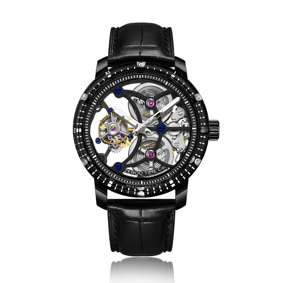 ZEROO T5 THE ARCHER
FULL SKELETON TOURBILLONMANUAL TOURBILLON WATCH FOR MEN - ZT005CBB