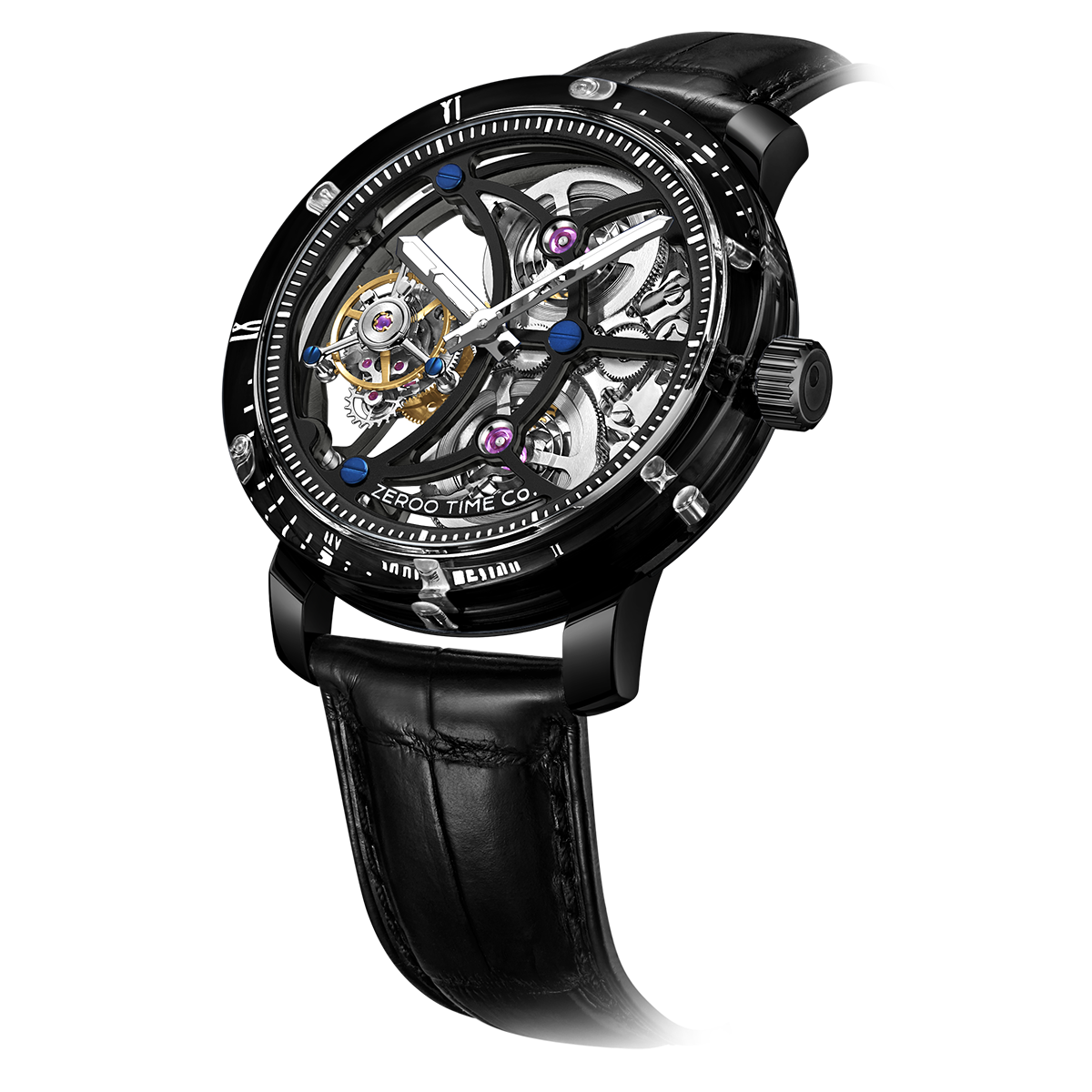 ZEROO T5 THE ARCHER
FULL SKELETON TOURBILLONMANUAL TOURBILLON WATCH FOR MEN - ZT005CBB