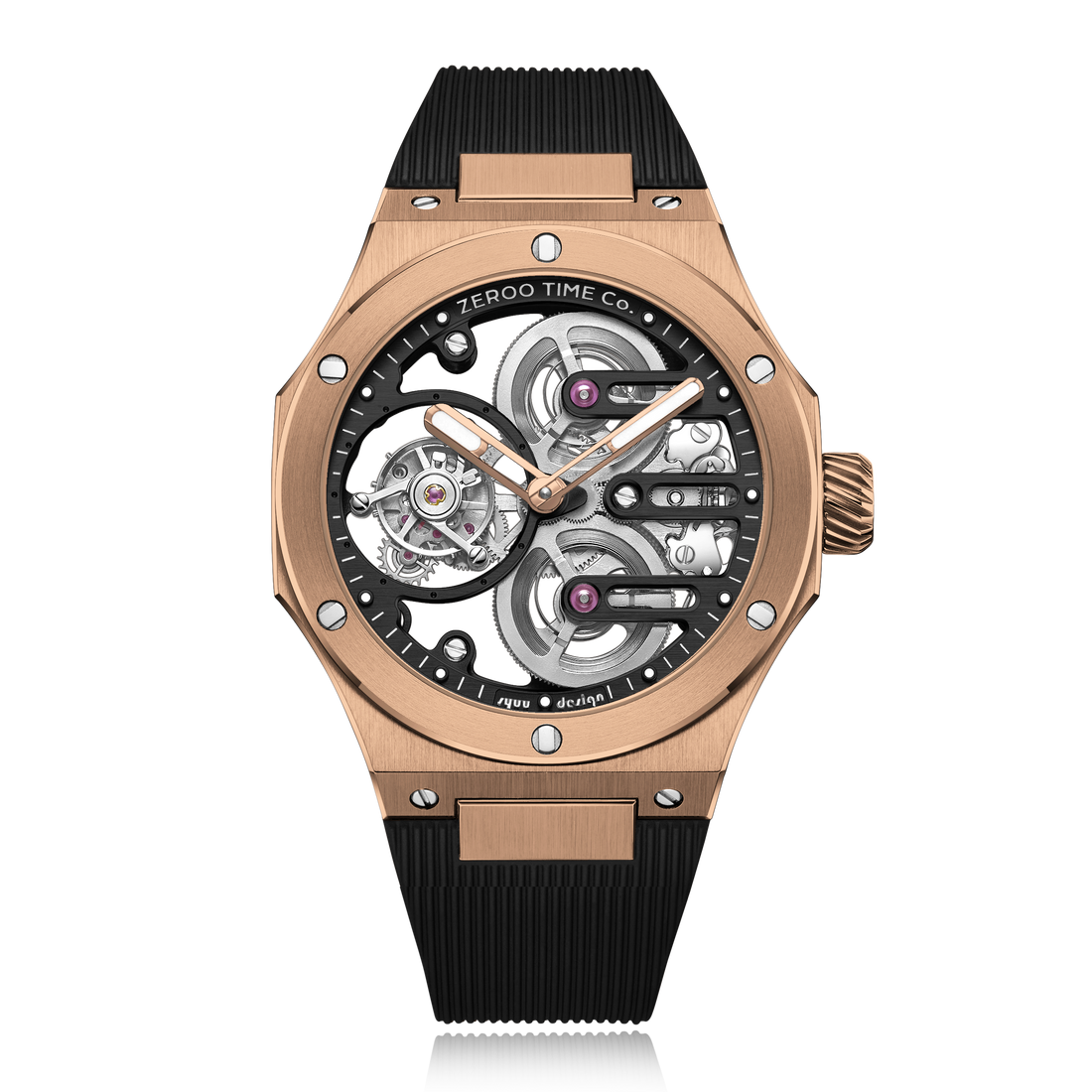 ZEROO T8 THE ORION
FULL SKELETON TOURBILLONMANUAL TOURBILLON WATCH FOR GENTS - ZT008RBB
