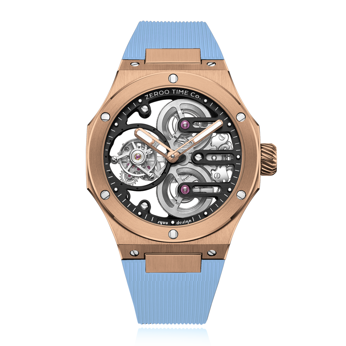 ZEROO T8 THE ORION
FULL SKELETON TOURBILLONMANUAL TOURBILLON WATCH FOR GENTS - ZT008RBLB