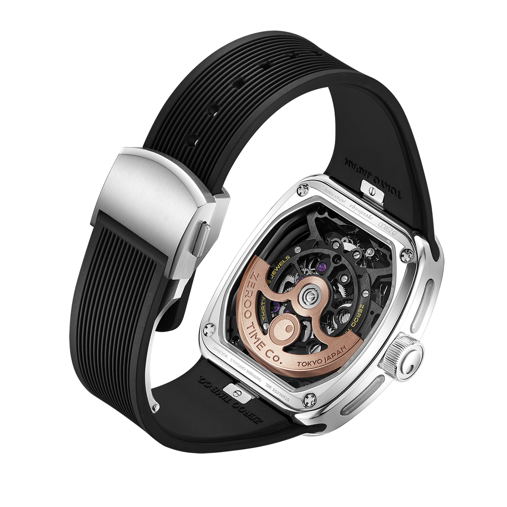 ZEROO T9-01 UFO FULL SKELETON AUTOMATIC TOURBILLON  Watch For Gents - ZT009-01PSBB