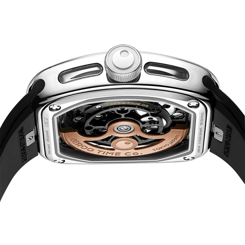 ZEROO T9-01 UFO FULL SKELETON AUTOMATIC TOURBILLON  Watch For Gents - ZT009-01PSBB